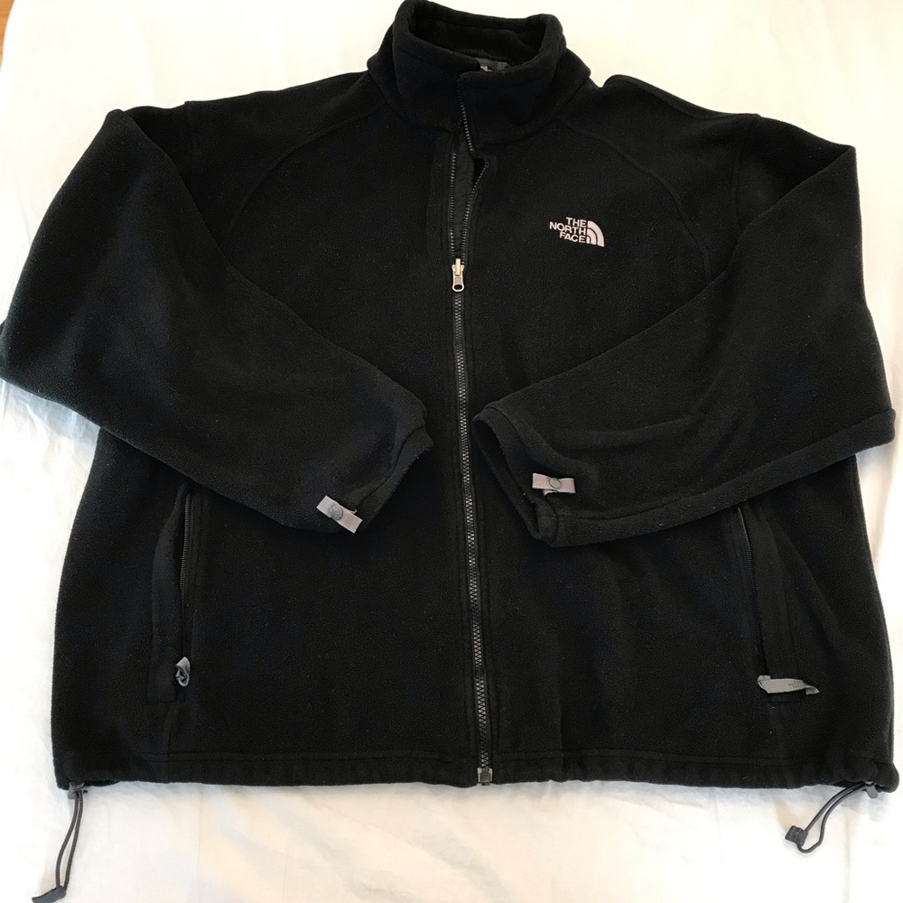 The North Face Fleece Full Zip Up Jacket, Black, Size 2X, Men’s - Picture 11 of 11